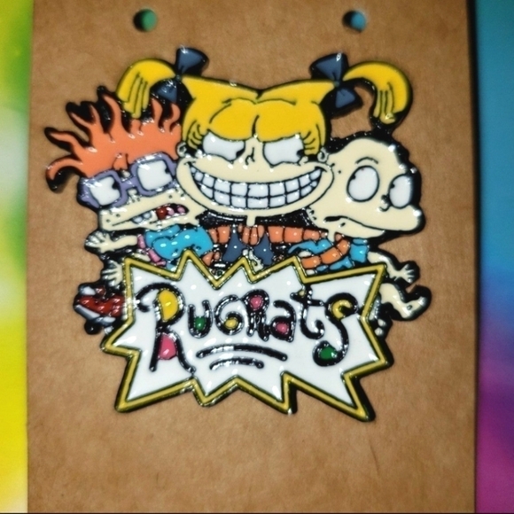 RUGRATS Tommy Chuckie Angelica Enamel Pin - Picture 1 of 5